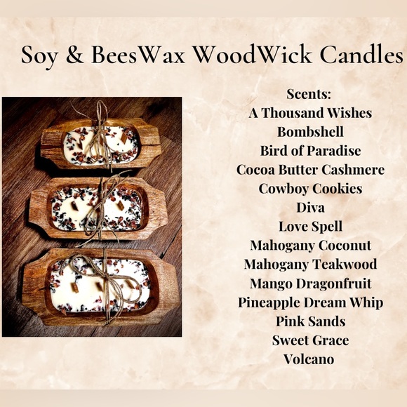 Dough Bowl Candles - Picture 1 of 1